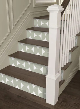 funlife加厚酒店图案瓷砖贴几何民宿地板自铺装饰美观地贴kts043