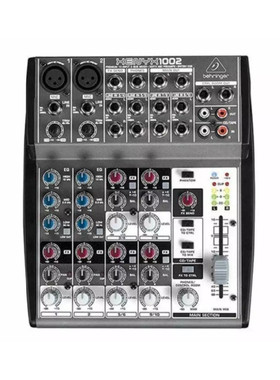 热销behringer1002调音台模拟调音台高级2路单声道模拟调音台
