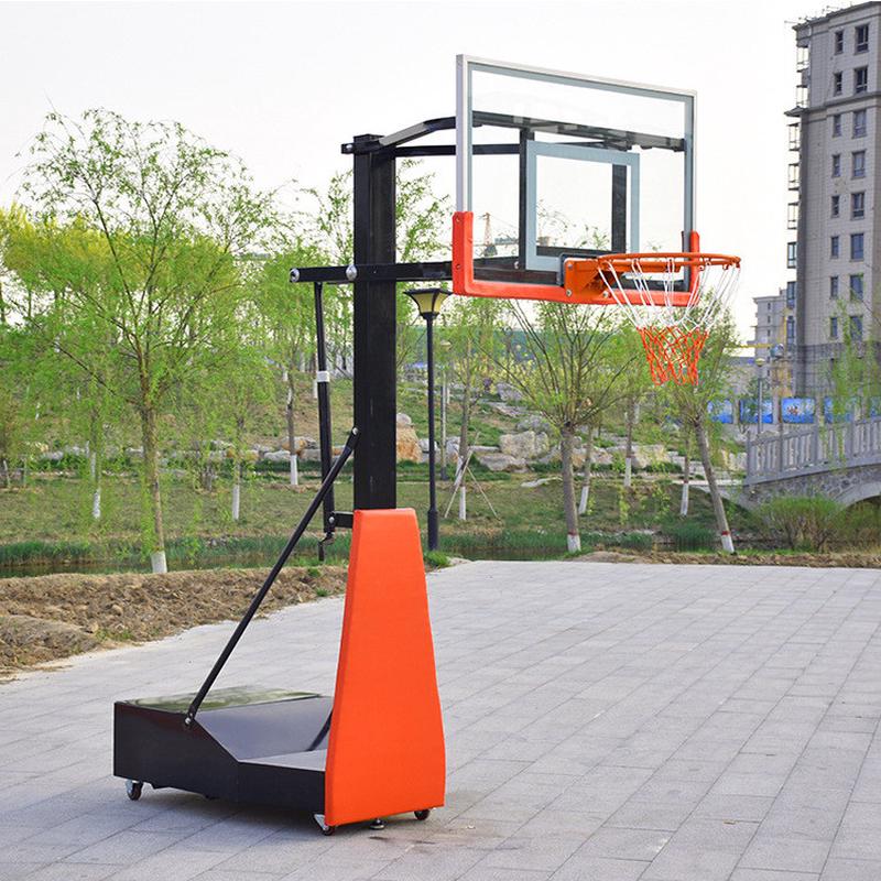 运动户外可移动成人篮球架家用室内外标准升降式儿童篮球架
