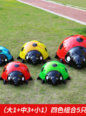 树脂工艺品厂家户外七星装饰玻璃钢雕塑仿真动物园林景观瓢虫摆件