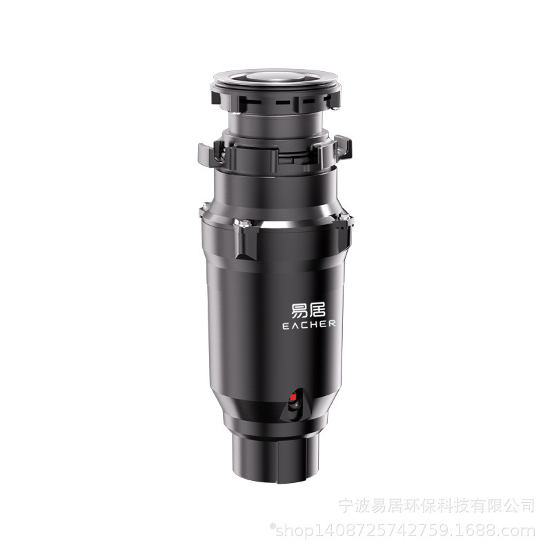 热销新款家用s55黑色厨房垃圾处理器厨余垃圾处理器粉碎机