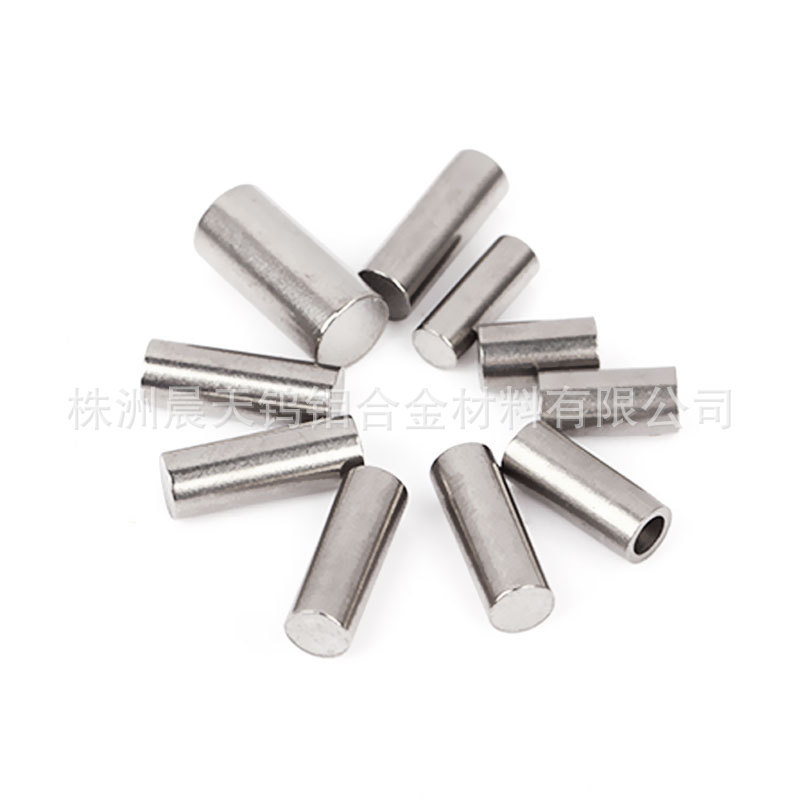 钨钢带孔圆柱配重合金死飞系统远投路亚钨饵增重用任意组合搭配