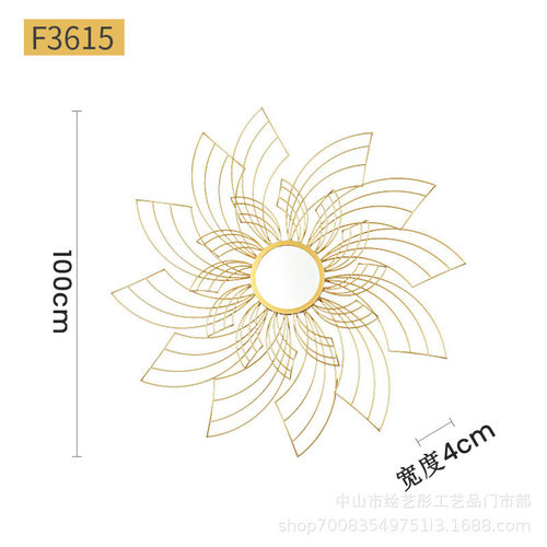 轻奢铁线墙面装饰挂件客厅壁挂沙发电视背景墙金属壁墙上挂饰