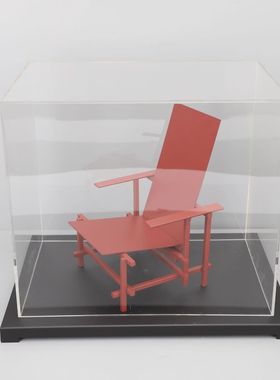 简约现代创意小椅子摆件样板房家居玄关书房轻奢金属软装饰品摆设