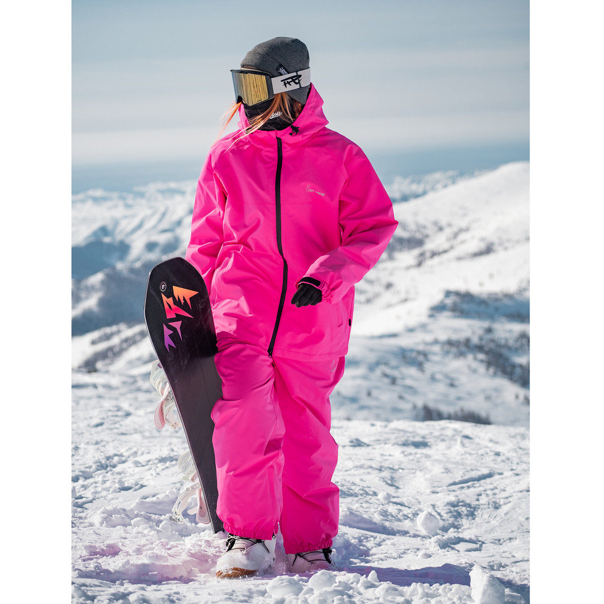 滑雪服冬季大码单板户外套装男女情侣款滑雪服女单板滑雪裤男