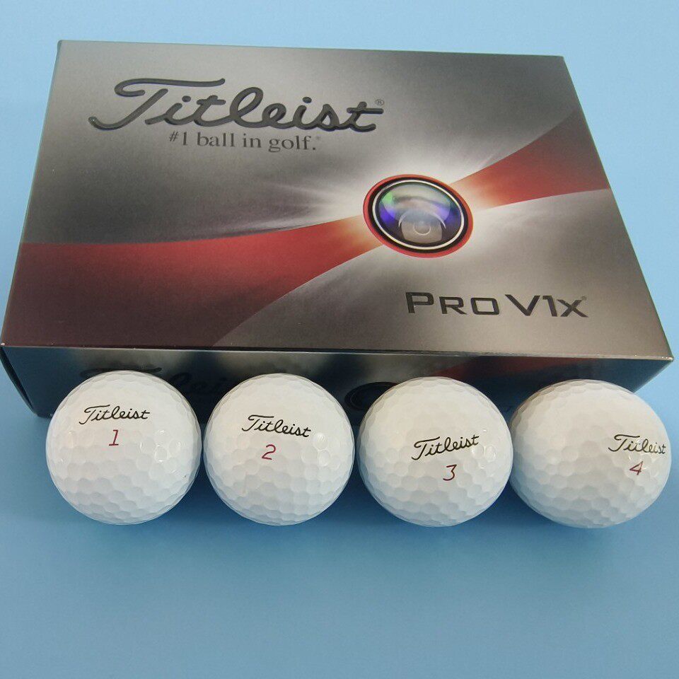2023款prov1x装四层pu材质一盒12个高尔夫球