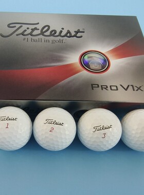 2023款prov1x装四层pu材质一盒12个高尔夫球