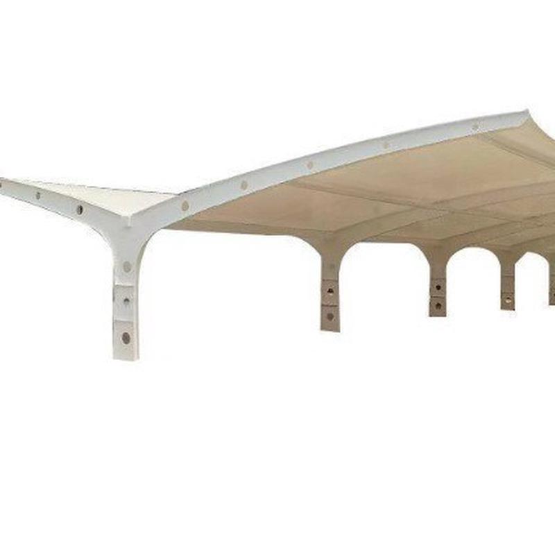 四川膜结构停车棚大型体育场馆户外自建停车棚贵州遮阳停车棚