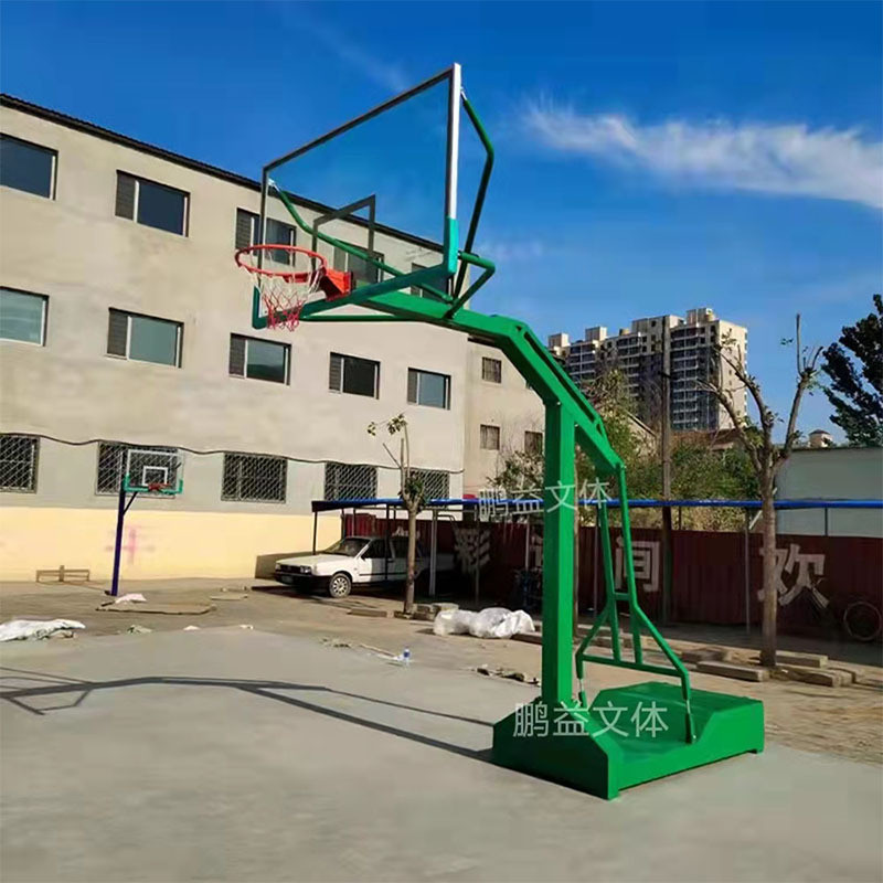 篮球架箱户外成人篮球框标准凹固定可移动学校体育器材篮球架厂家