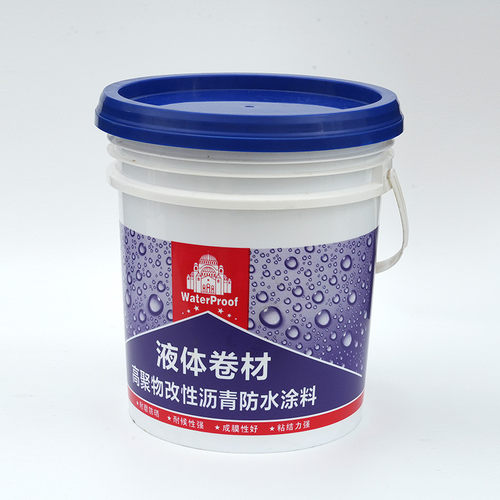 源头外墙液体卷材高聚物改性沥青防水涂料屋顶厂家补漏防水材料