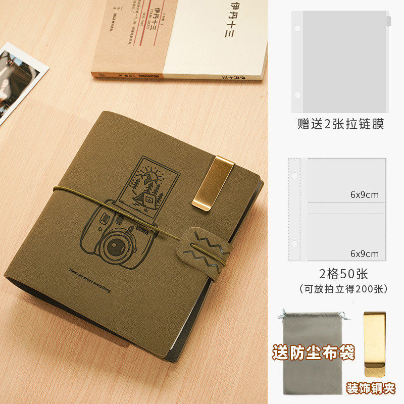 拍立得相册mini一宫格两宫格3收迷你相册富士相纸寸新品图片