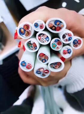 rvv电源线黑色白色3芯护套线3*0.751.01.52.5护套线软平方