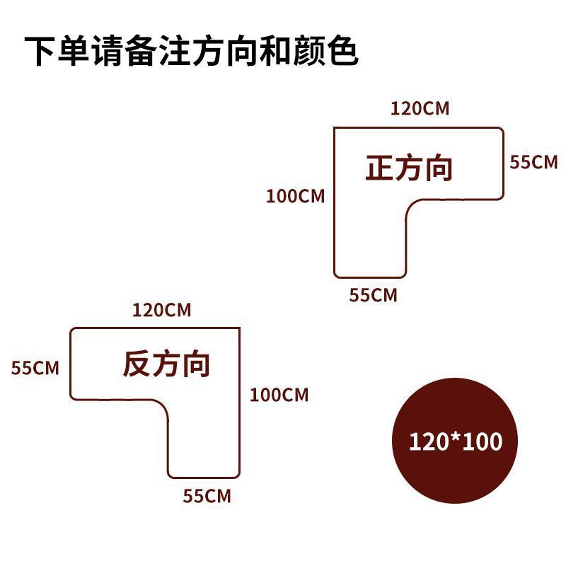 简约实木转角书桌双人房间拐角书桌架组合L型办公桌电脑桌工作台