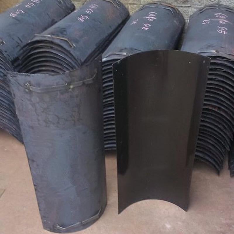 热销搪瓷溜槽运煤耐磨优质搪瓷煤溜子矿用溜煤板1米长搪瓷煤溜槽