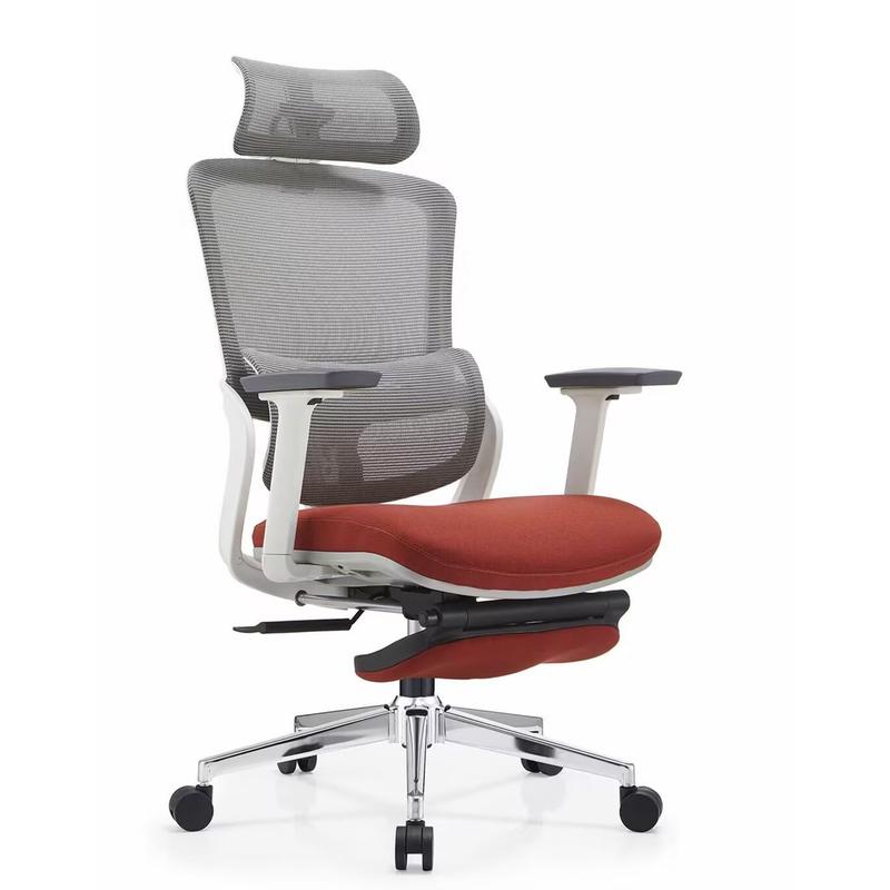 护腰可调人体工学椅办公室电脑椅书房舒适网布透气可躺升降转椅