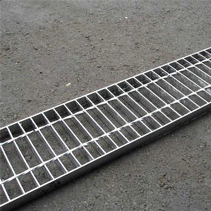 热销【厂家直销】格栅平台楼梯踏步钢钢格板污水处理 排水沟盖钢