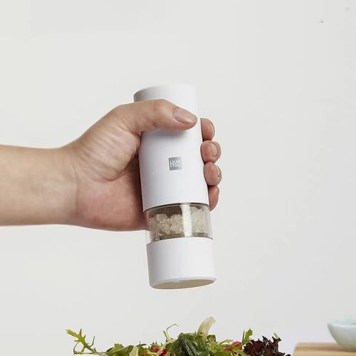 热销火候黑胡椒研磨器电动粉粒家用海盐花椒现磨碾粉器便携快速磨