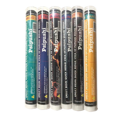 普施psi成钢速铜木铝高温暖气金属砂眼水中带压堵漏棒修补胶棒