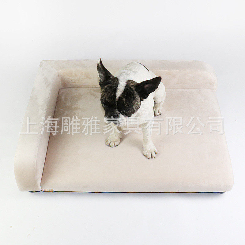宠物狗床大中小型宠物沙发窝法斗犬哈士奇实木耐咬卡通狗猫狗沙发