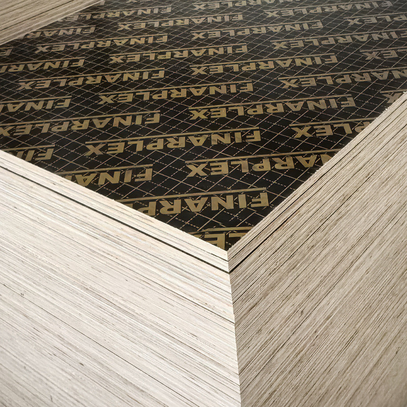 廊坊工厂黑花模板高层混凝土施工覆膜多层材料板工地清水建筑模板