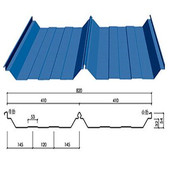橘黄彩钢瓦882小波浪型白灰彩钢板屋面板锌屋面板0.7厚金属镀铝