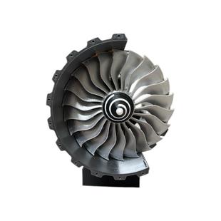 热销航空涡扇发动机桌面摆件涡轮引擎模型3d打印飞机电动可转罗罗