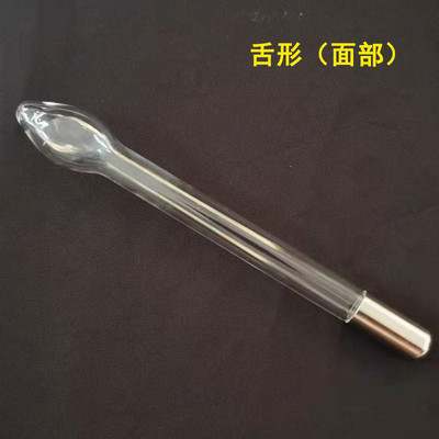 新款高周波头皮理疗仪脸部棒手柄配件美容院电疗按摩神器臭氧梳子