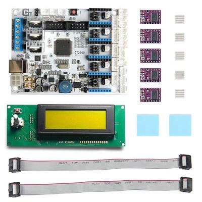 热销geeetech3d打印机套件套件gt2560+drv8825驱动+lcd2004主板