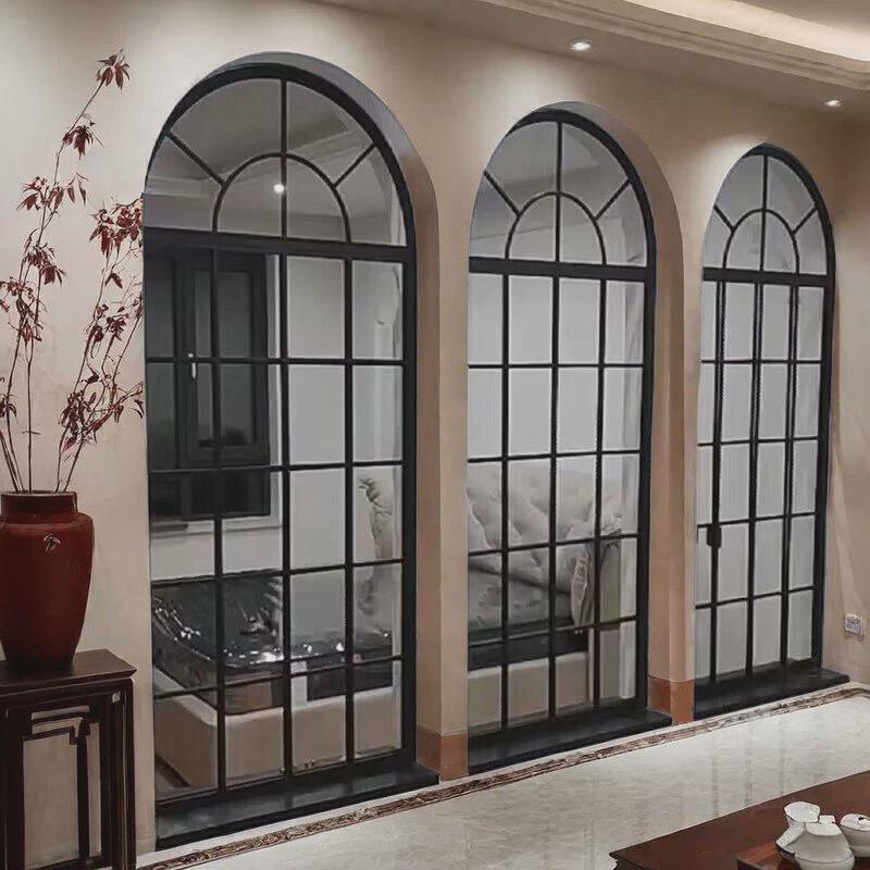 gy$钢化玻璃屏风隔断进门法式玄关客厅卫生间洗手台玻璃墙遮挡大