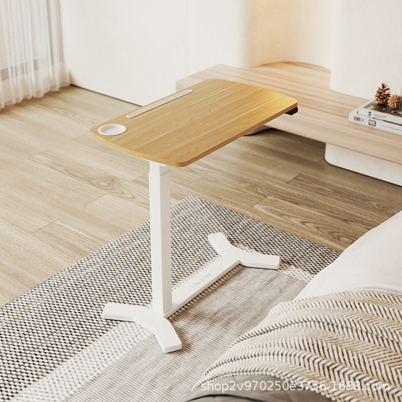 热销乐歌智能电脑书桌居家电动升降桌卧室可移动床边桌简易懒人桌