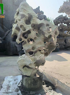 热销室外庭院天然太湖石奇石观赏石孤品石头摆件