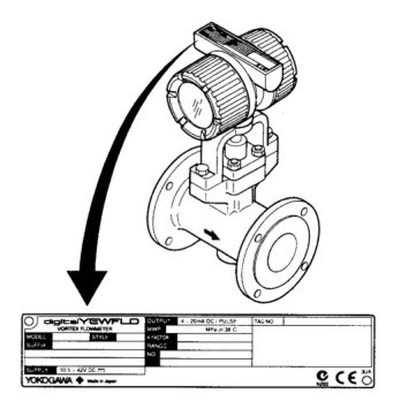 横河YOKOGAWA 涡街流量计DY25-NAL SR4-ON/DY40-NAL SR4-ON