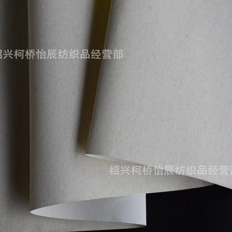 热销厂家批发数字油画布手绘布棉黄底仿原材料喷绘化纤画布uv打印