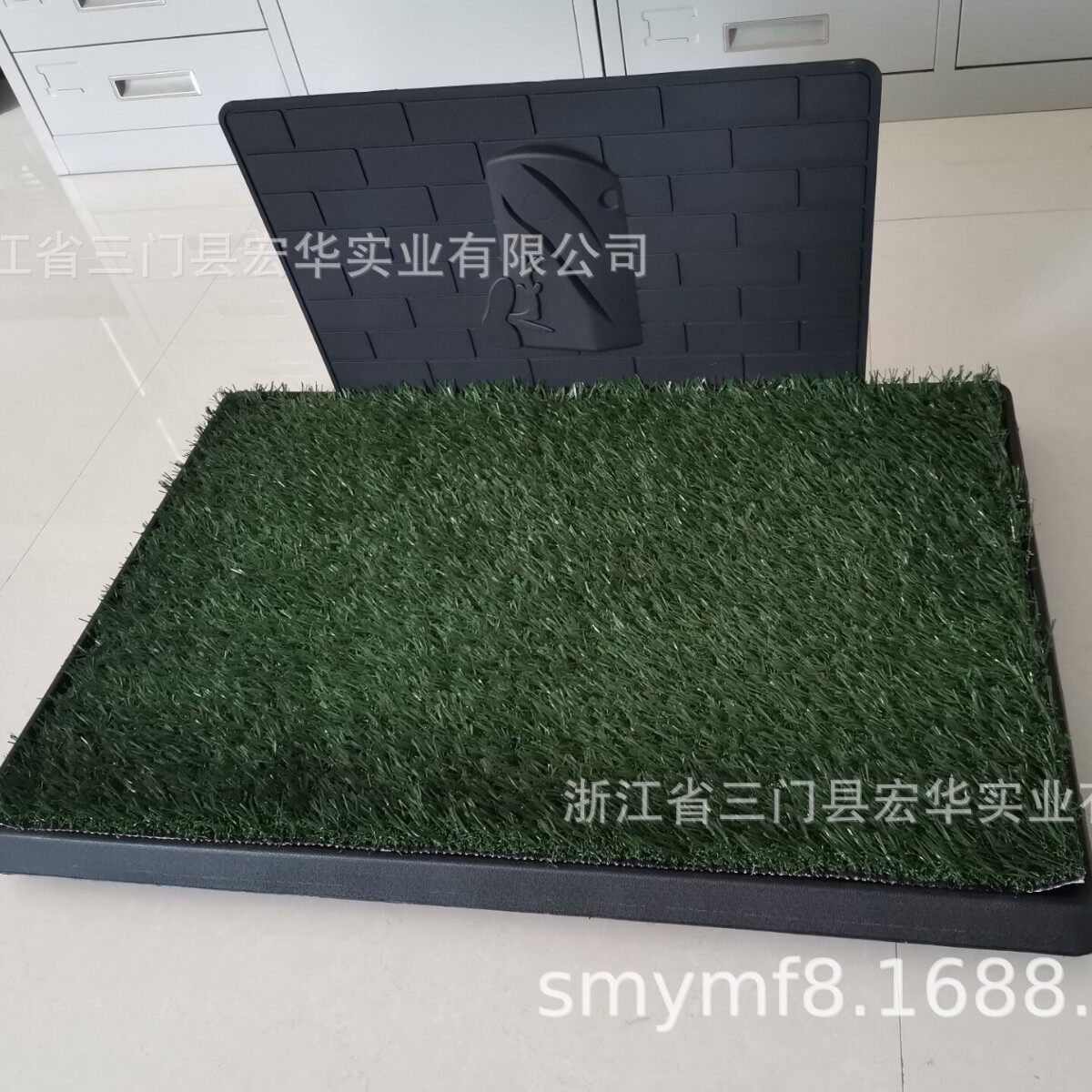 大号抽屉宠物尿带仿墙隔板防溅厕所宠物厕所易清洗20x30英寸