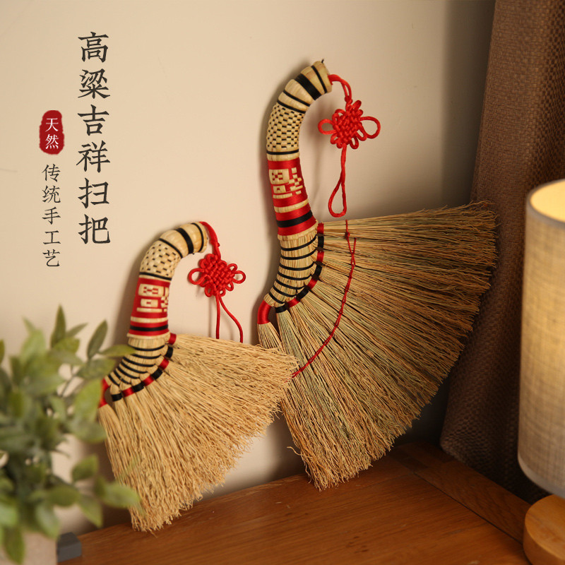 热销3bsa高粱扫把农村老式炕家用榻榻米笤帚扫床扫帚刷子手工