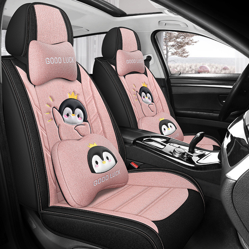 热销雪铁龙3-2014/2015款2016年四季汽车坐垫亚麻座垫全包围座套