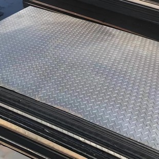 热销q235b镀锌花纹板2.0钢16mm加厚防滑花纹板切割压花热轧花纹至