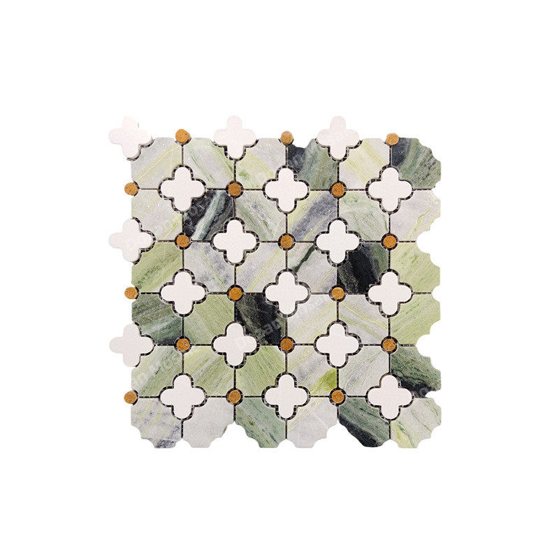 天然大理石材马赛克瓷砖庭院景观水池泳池鱼池贴砖墙面砖卫生间