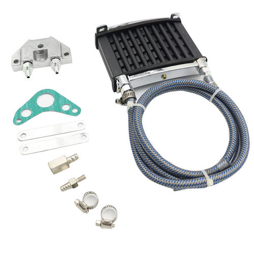 摩托车改装配件机油中冷却散热器  Radiator 125cc 140 150cc