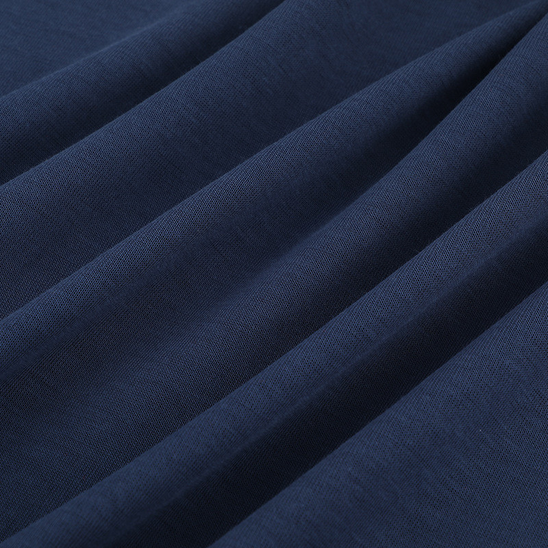 现货190呢超薄米克涤棉平纹薄素棉爽滑面料春夏休闲家居服布料