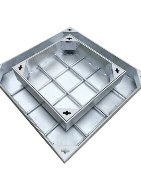 广东方形厂家304不锈钢隐形井盖源头市政不锈钢装饰井盖板定做