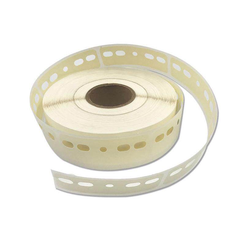 厂家直销ai接料带接孔插件机专用美纹五料胶片三孔立式牛皮接料带