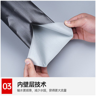 喷灌溉输水带灌溉主管无孔黑色加厚软水带农田微农业主管喷水带