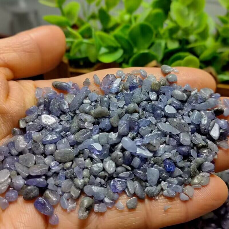 100克价坦桑盆景碎石裸石碎石摆件鱼缸石石花园装饰等