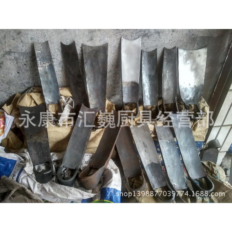 老式铁加钢锻打宽口木棍锄木塞木杆销子头带未安装零散批发