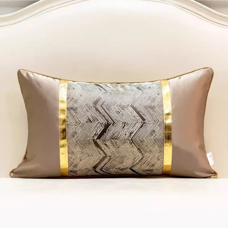 r^高颜值沙发腰枕枕套枕芯小抱枕汽车背靠轻奢上班护腰靠枕头久