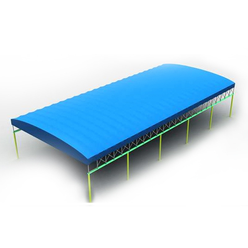 工厂推拉违建不雨蓬遮阳棚固定蓬挡雨推拉方便