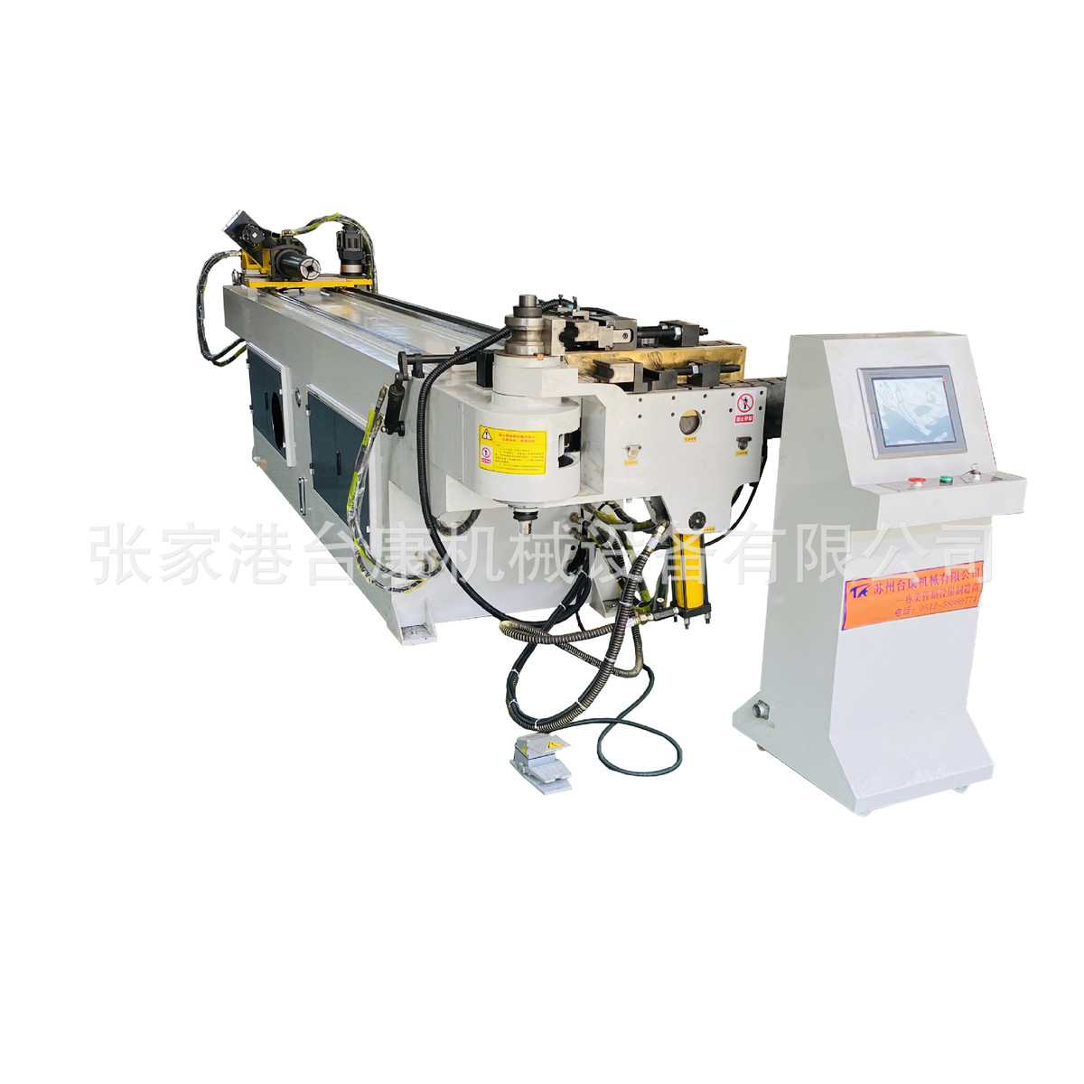 热销张家港全自动冷弯机数圆管液压金属管成型设备控镀锌管单头弯