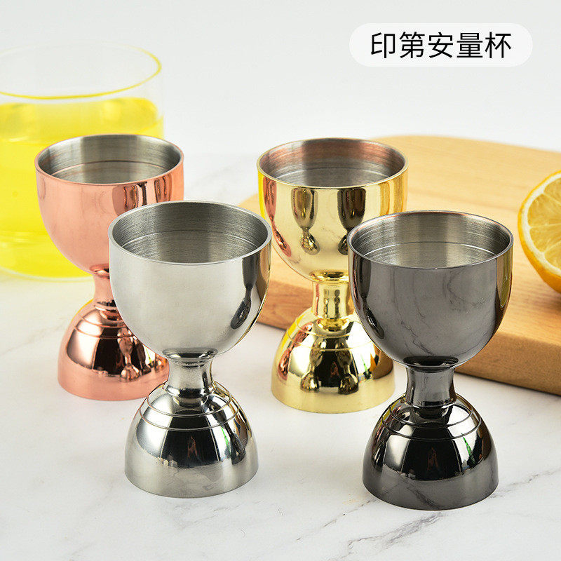 热销不锈钢印第安杯量酒器带刻度调酒师量杯鸡尾酒安士式,餐饮具,调酒器,淘宝优惠券,粉丝福利购,淘宝优惠卷