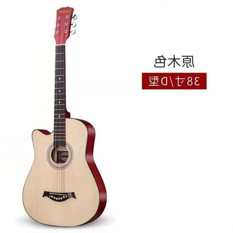 乐器吉他初学者41寸民谣38寸木吉他学生成人练习吉它男女新手入门